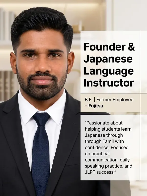 KIZASHI Japanese Language Founder and Instructor - Former Fujitsu